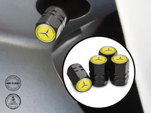 Mercedes Tires Valve Caps for Motorcycle Tuning Design